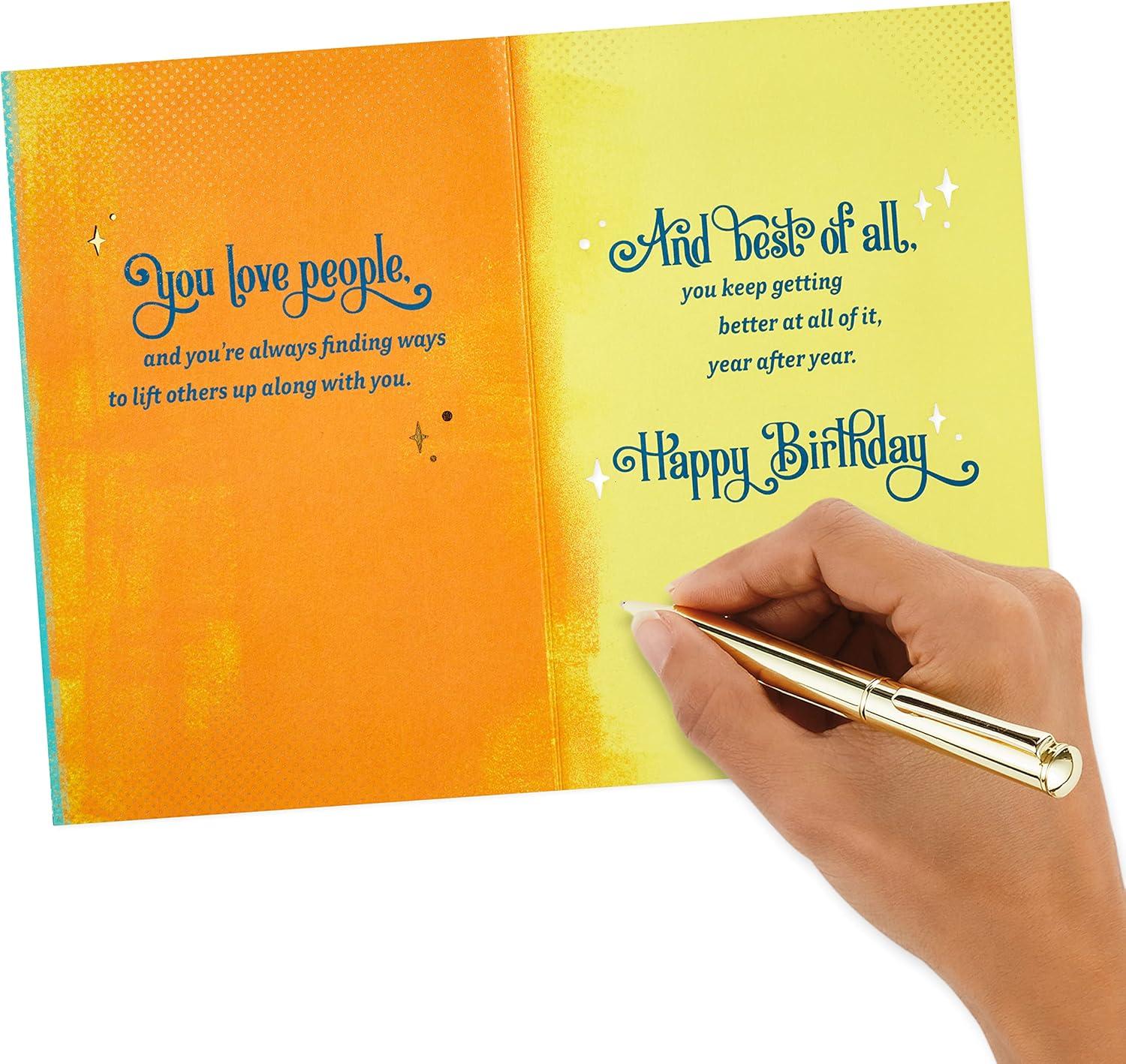 image:imageHallmark Signature Birthday Card Mylar Balloons 799RZH1060What Makes You So Great