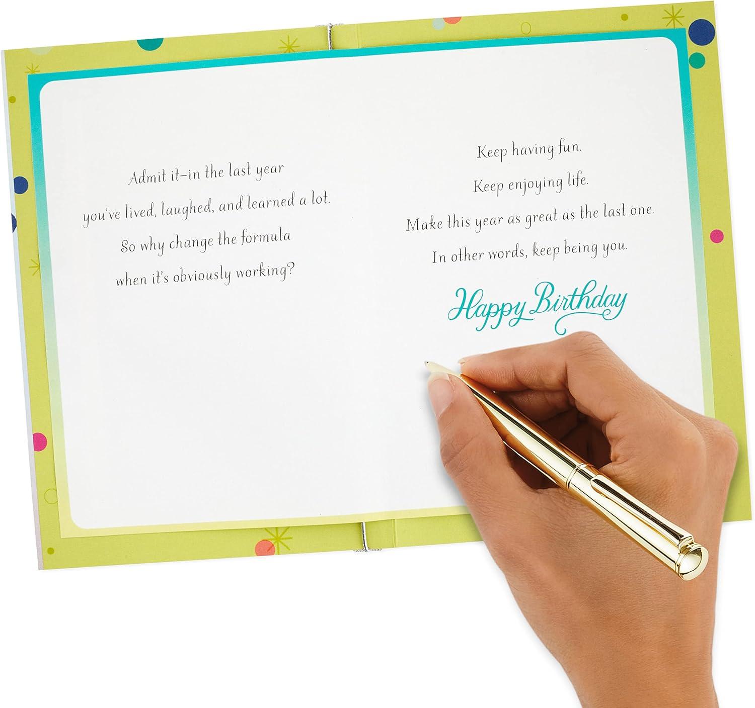 image:imageHallmark Signature Birthday Card Mylar Balloons 799RZH1060Youre All That