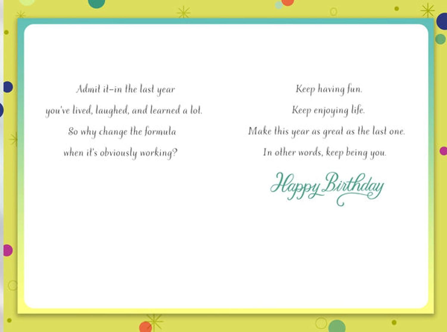image:imageHallmark Signature Birthday Card Mylar Balloons 799RZH1060Youre All That