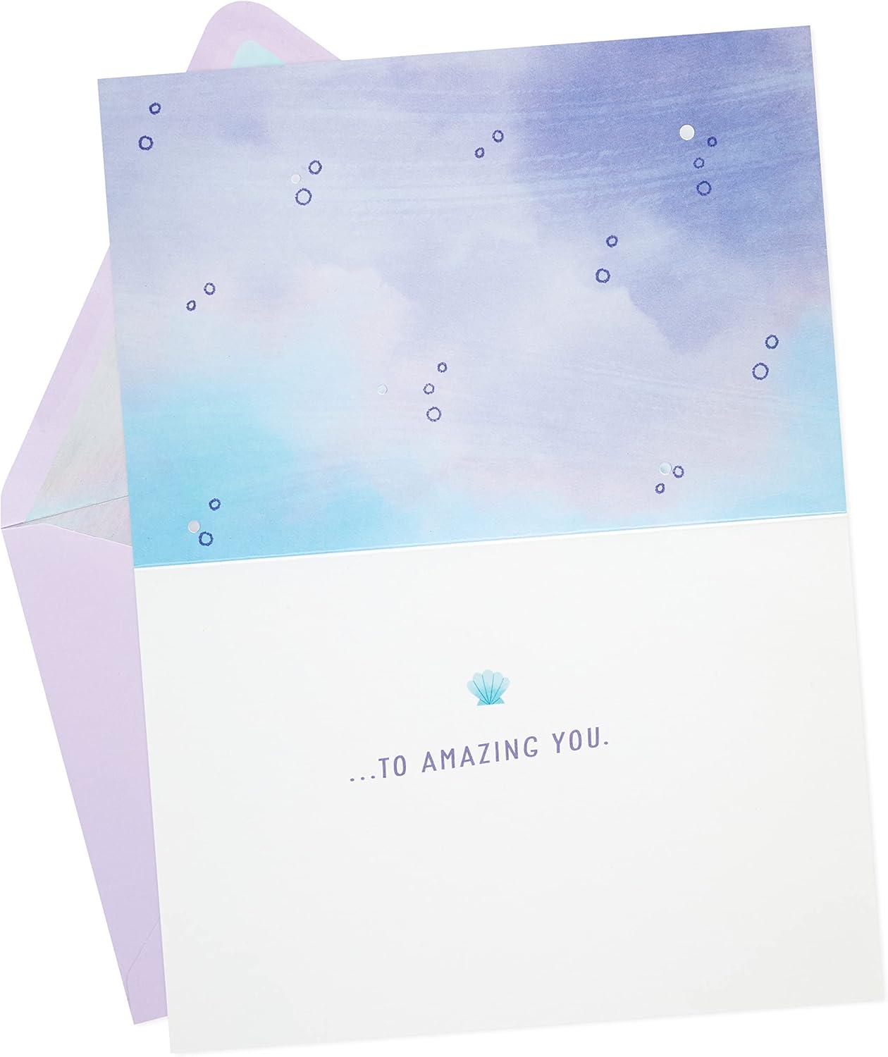 image:imageHallmark Signature Birthday Card for Girls Mermaid