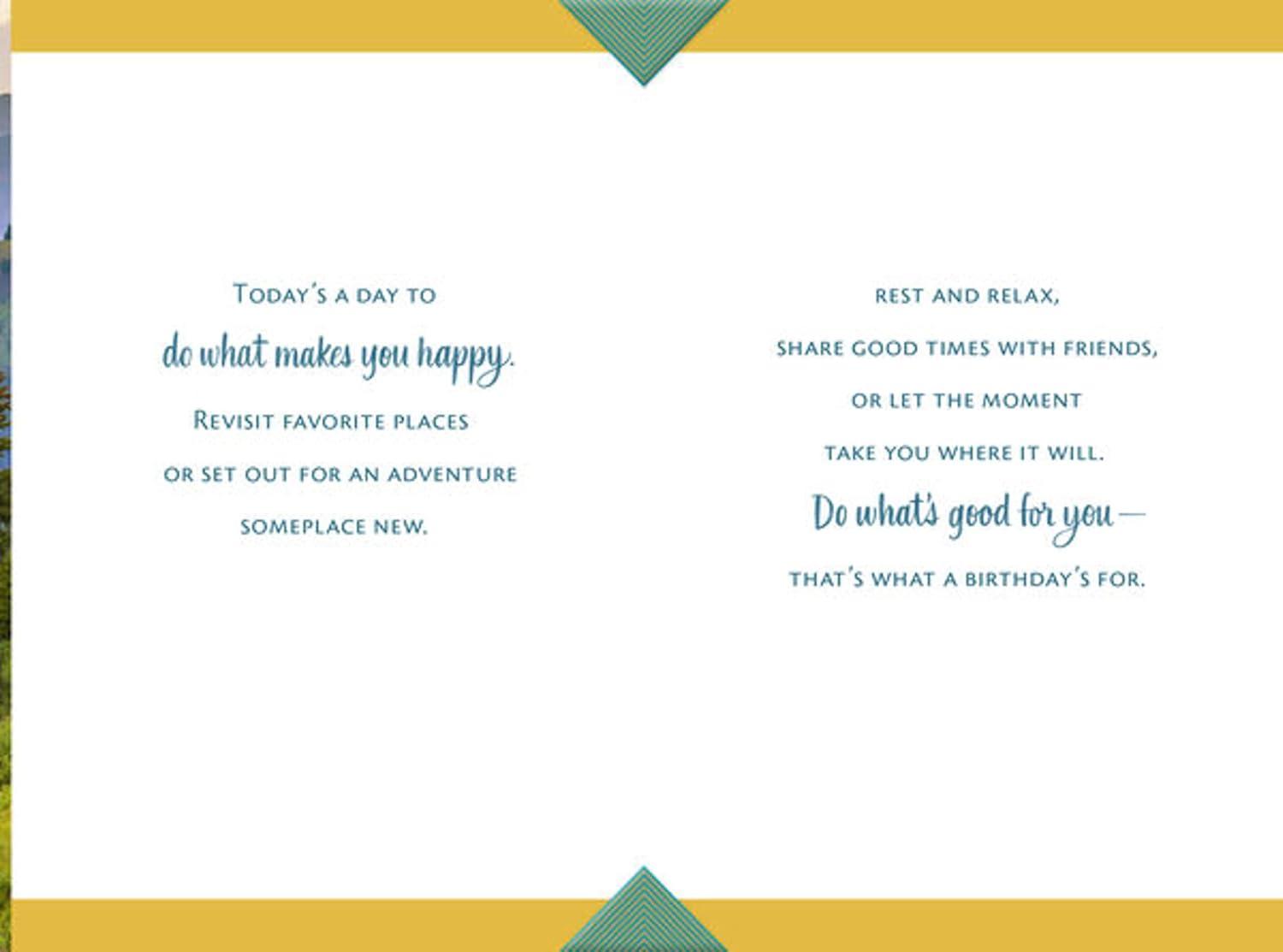 image:imageHallmark Signature Birthday Card for Him Football 599RZH1076The Day Is All Yours