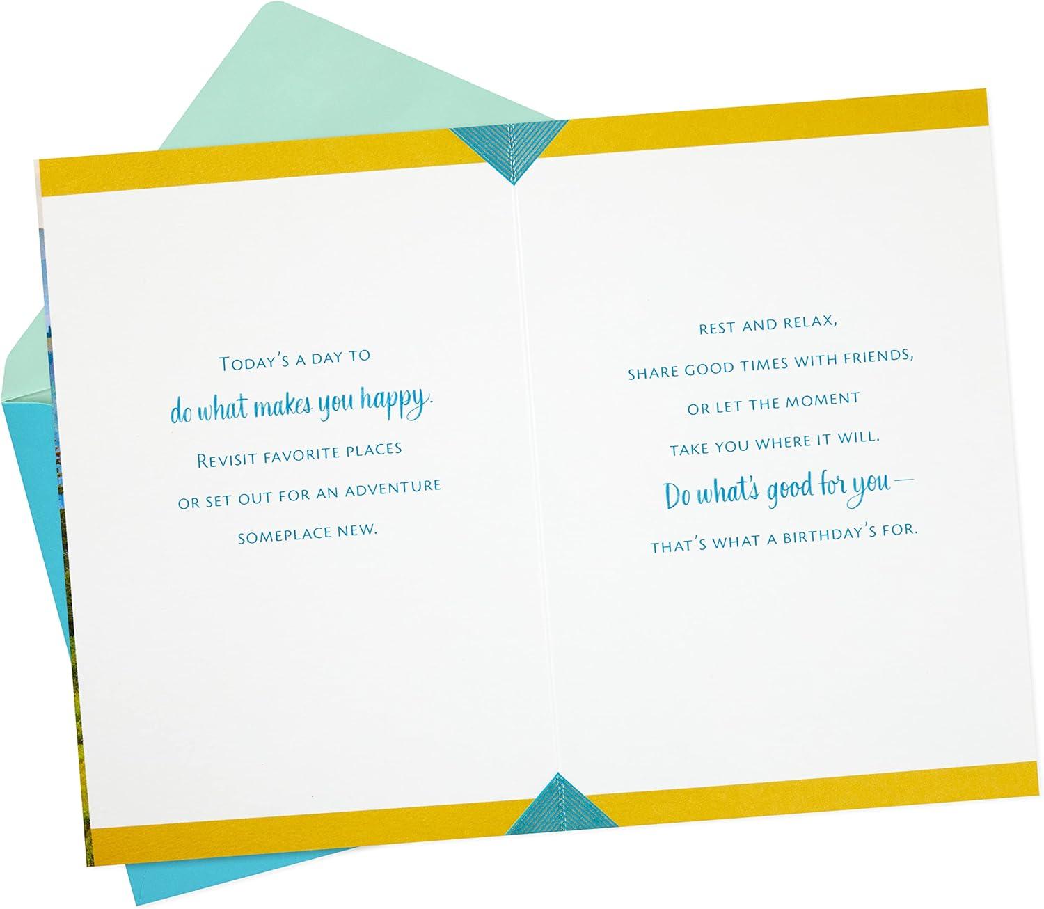 image:imageHallmark Signature Birthday Card for Him Football 599RZH1076The Day Is All Yours