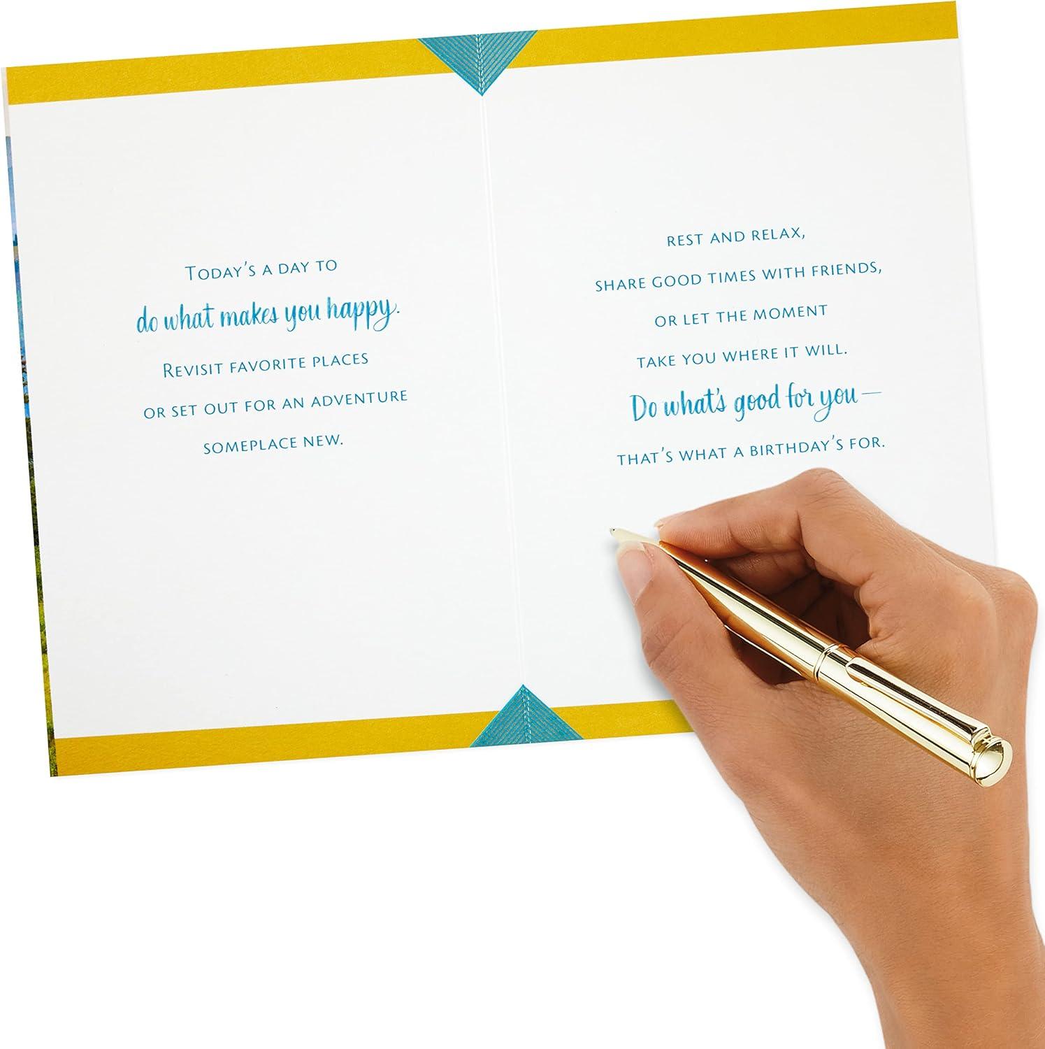 image:imageHallmark Signature Birthday Card for Him Football 599RZH1076The Day Is All Yours