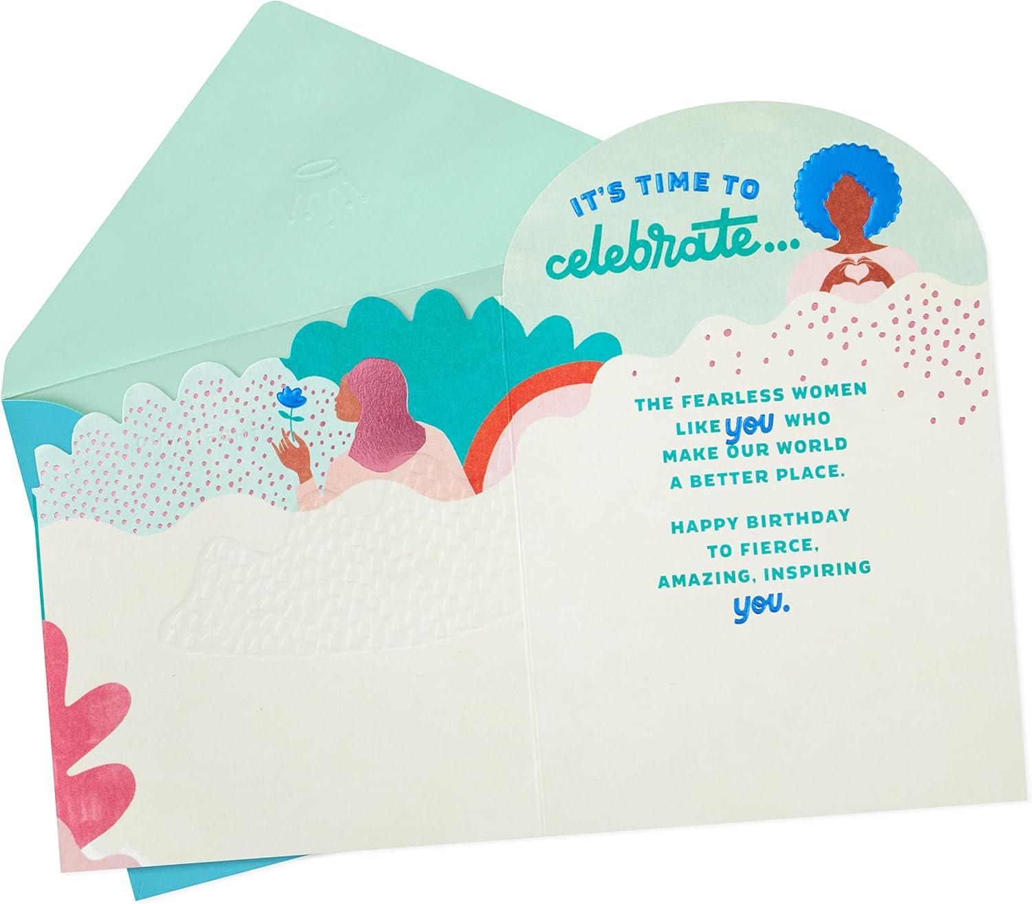 image:imageHallmark Signature Birthday Card for Women Damn Girl Letter BoardFierce Amazing Inspiring You