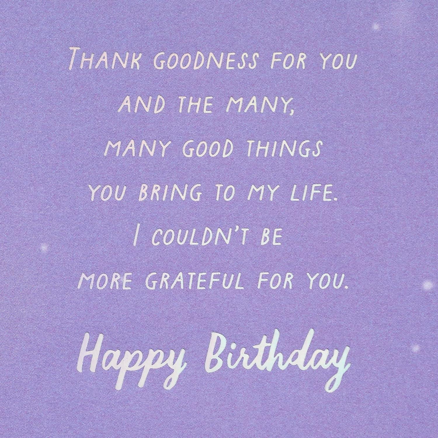 image:imageHallmark Signature Birthday Card for Women Damn Girl Letter BoardThank Goodness for Friends