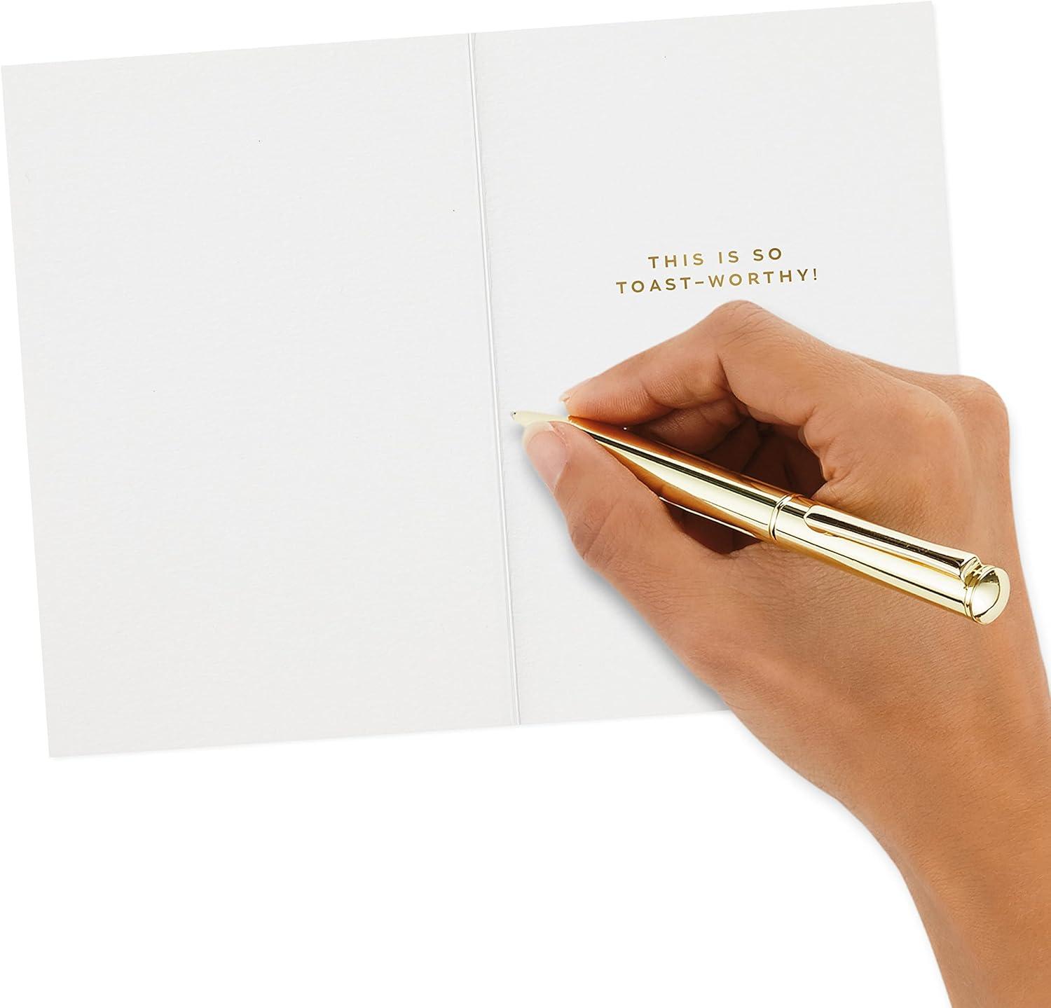 image:imageHallmark Signature Congratulations Card for Graduation CheersChampagne