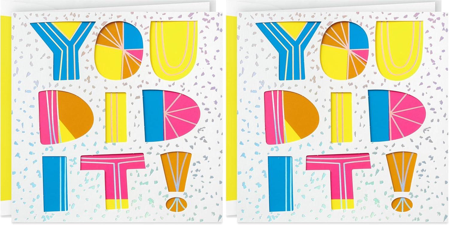 image:imageHallmark Signature Congratulations Card for Graduation CheersYou Did It