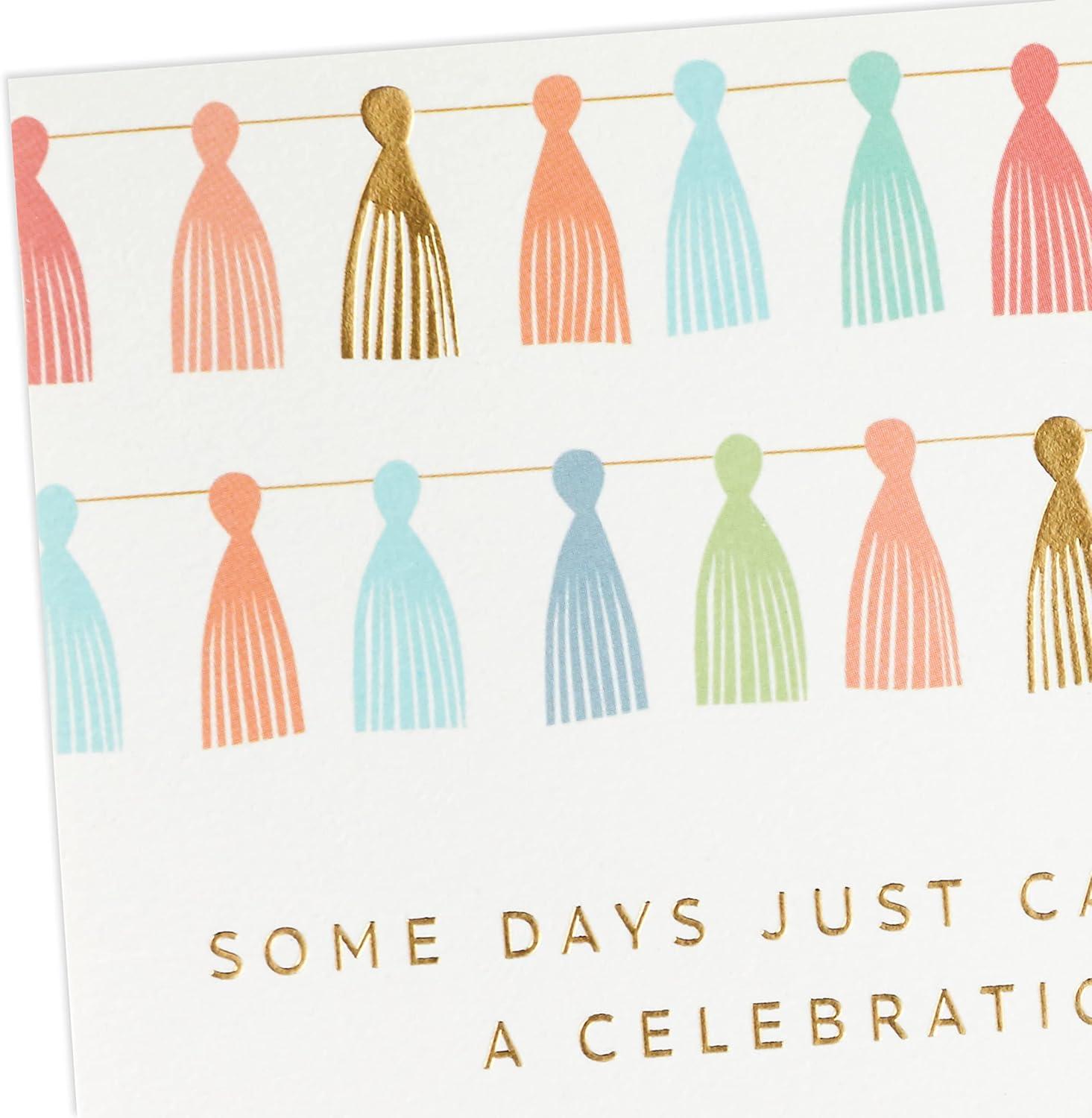 image:imageHallmark Signature Pack of 4 Birthday Cards or Congratulations Cards Some Days Call for a CelebrationMulticolor