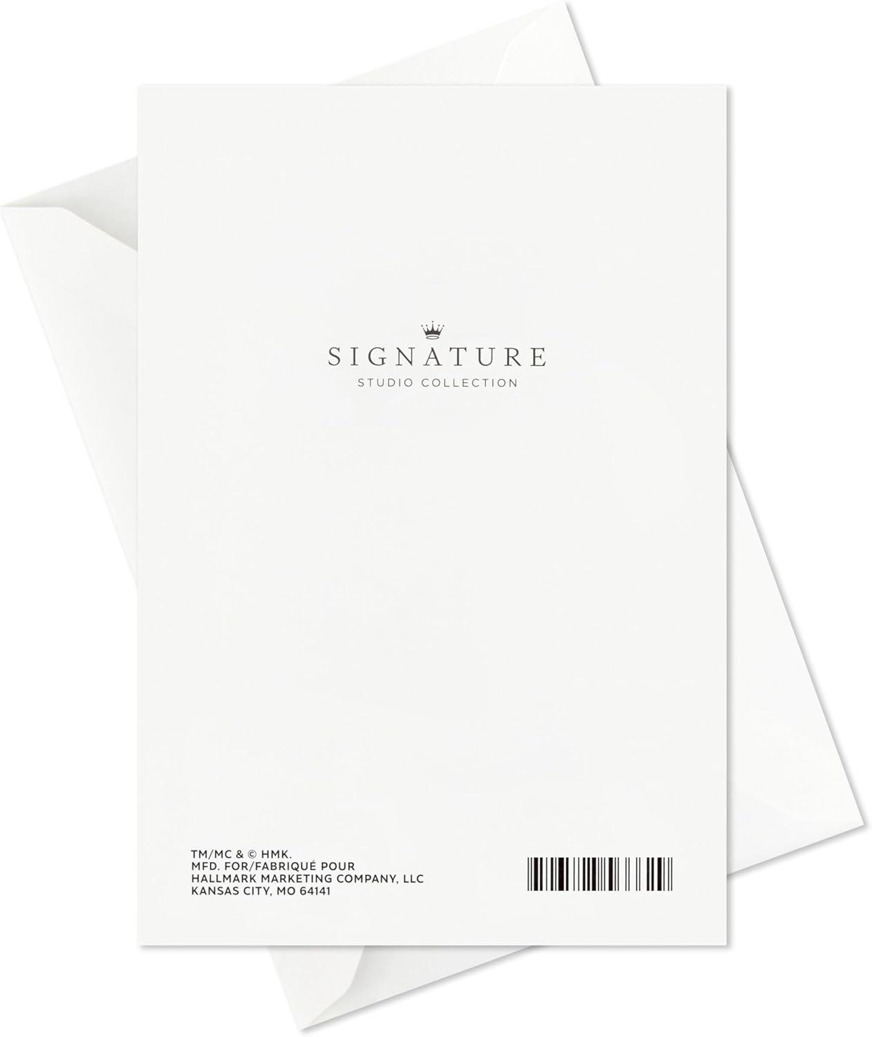 image:imageHallmark Signature Studio Collection 60th Birthday Card Green and Gold