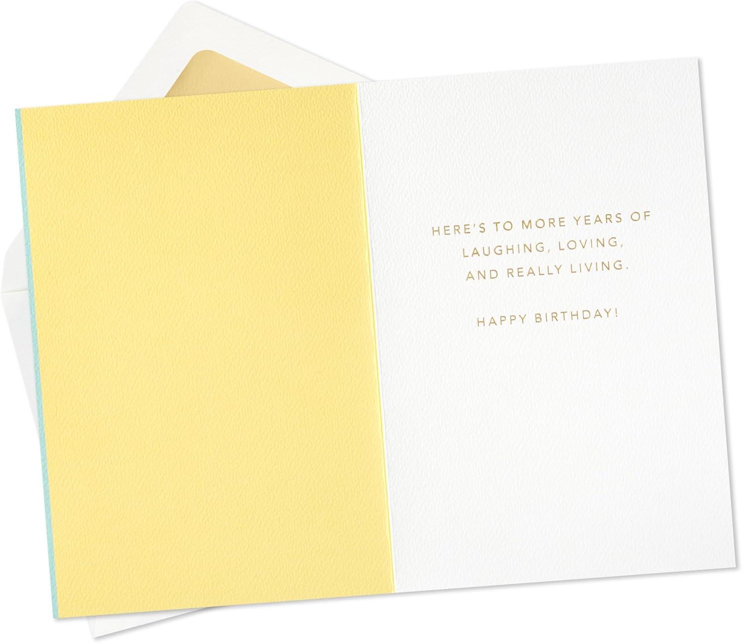 image:imageHallmark Signature Studio Collection 60th Birthday Card Green and Gold