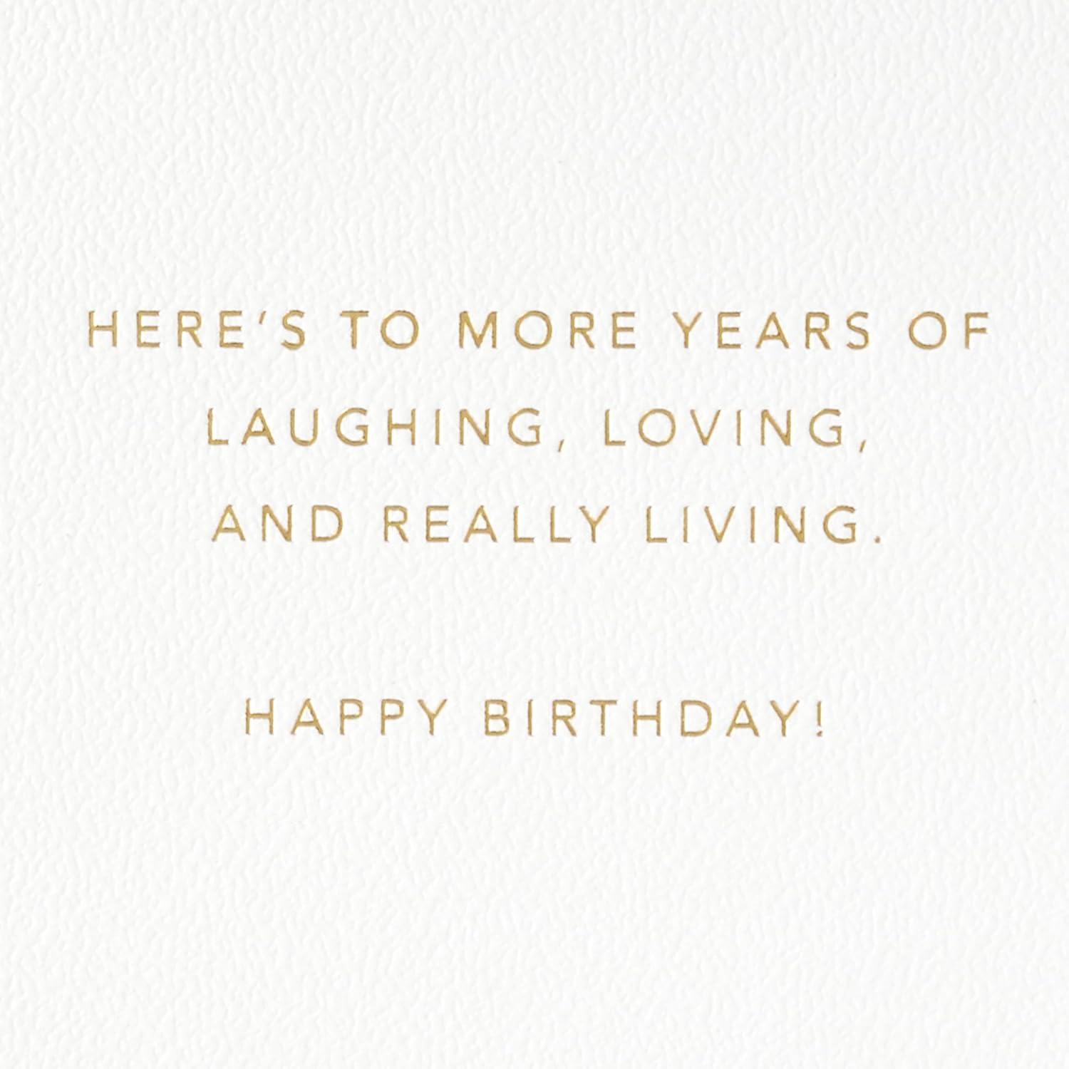 image:imageHallmark Signature Studio Collection 60th Birthday Card Green and Gold