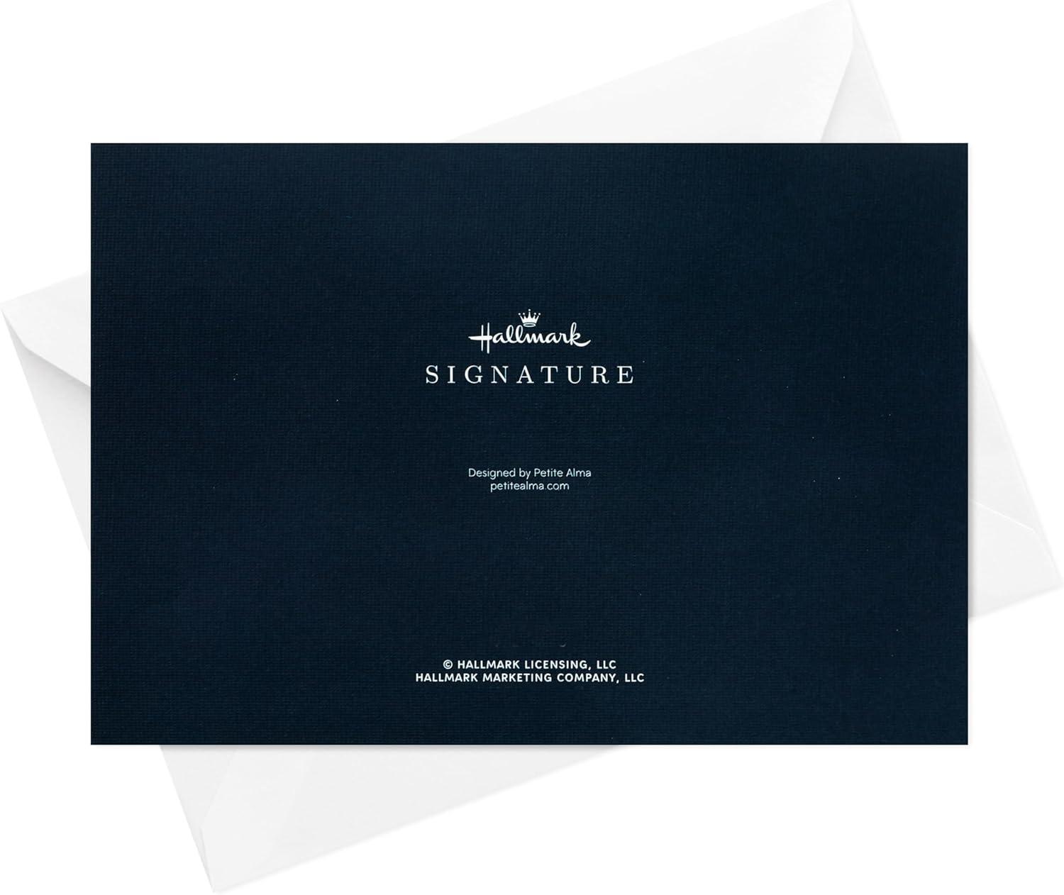image:imageHallmark Signature Valentines Day Card Anniversary Card Love Card for Significant Other Gold Foil HeartsWHITE