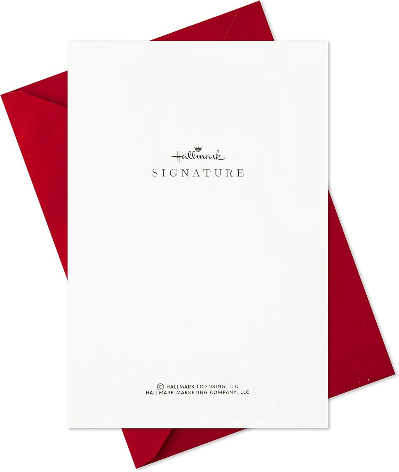 image:imageHallmark Signature Valentines Day Card Anniversary Card Love Card for Significant Other Gold Foil HeartsWhat I Love Most