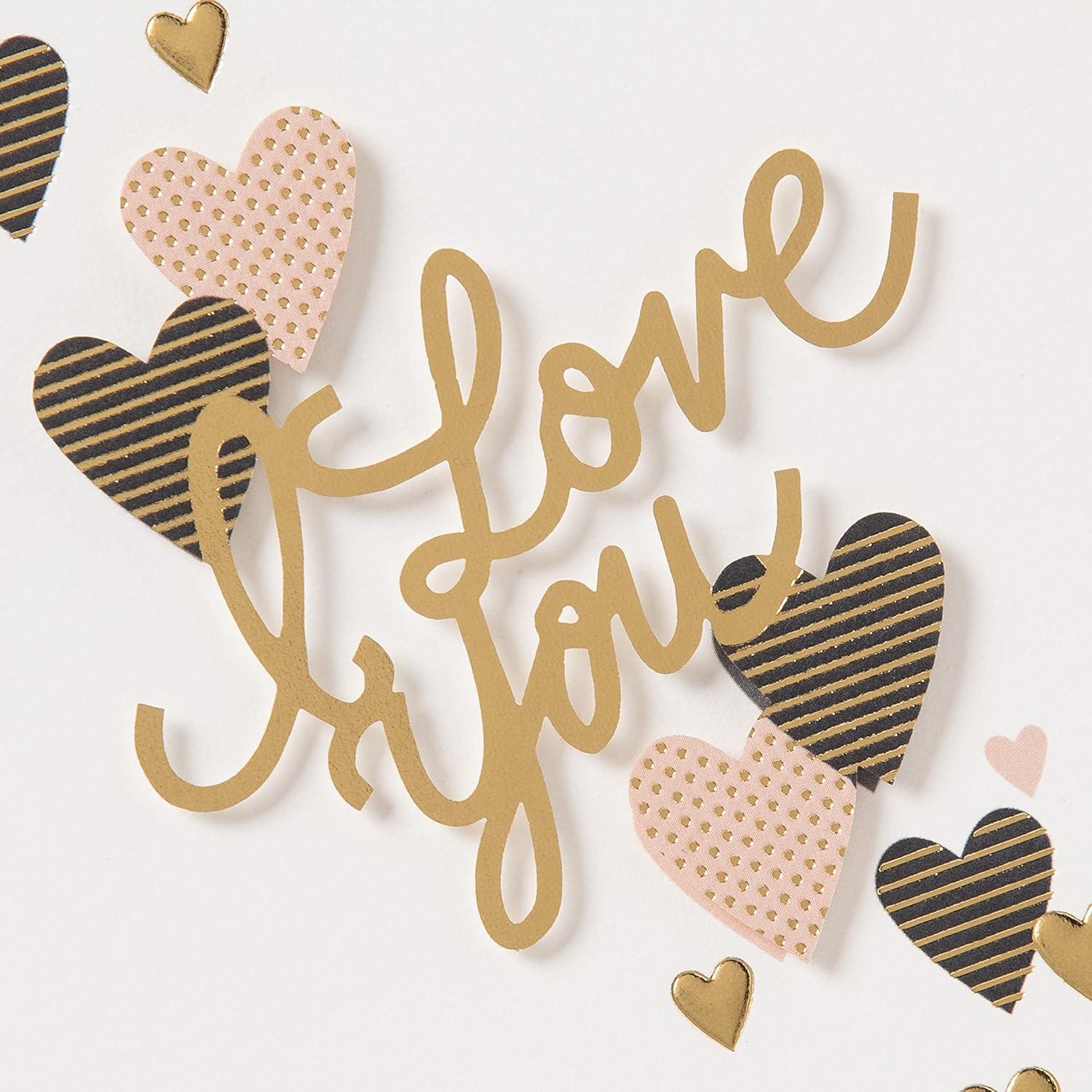 image:imageHallmark Signature Valentines Day Card Llama LloveFloating Hearts Love You Lots