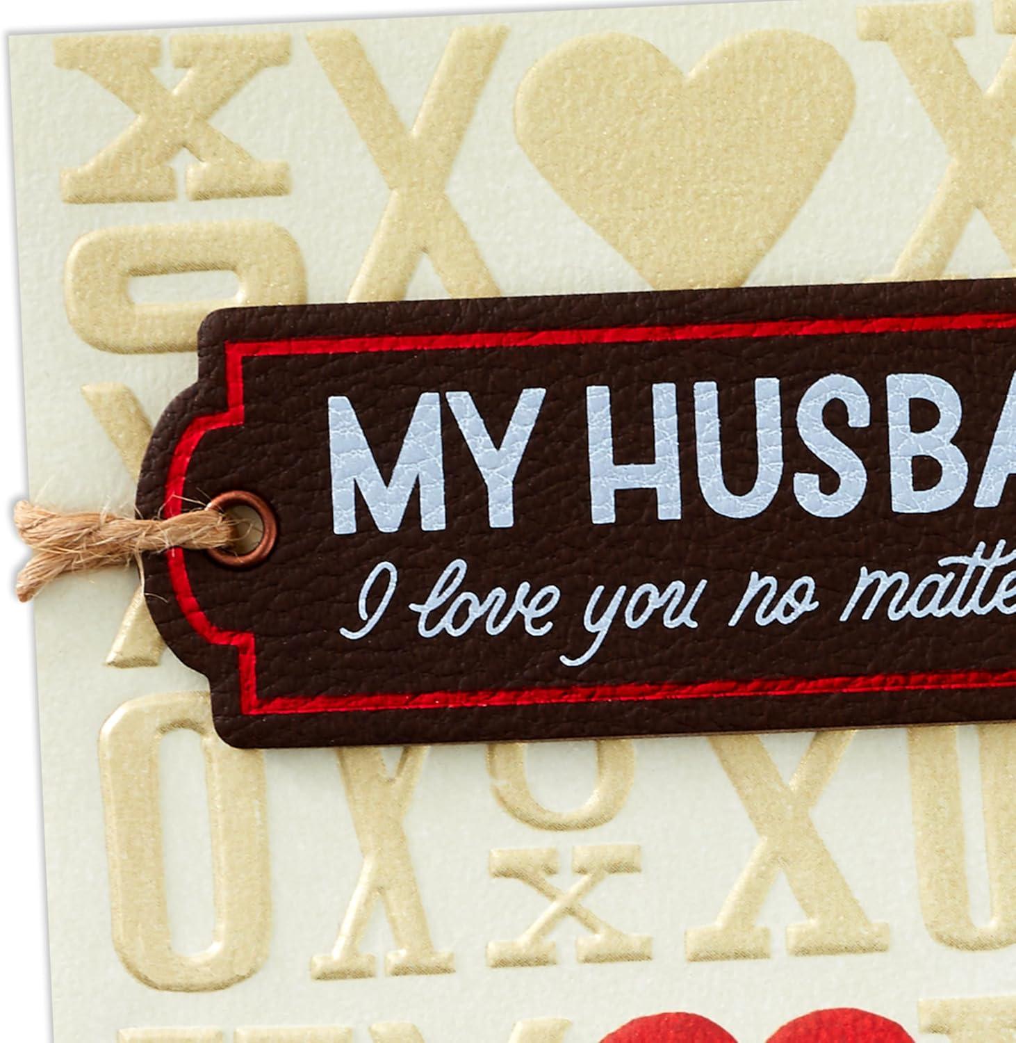 image:imageHallmark Valentines Day Card for Husband or Boyfriend Love Being in Love for Anniversary or Romantic BirthdayLove You No Matter What