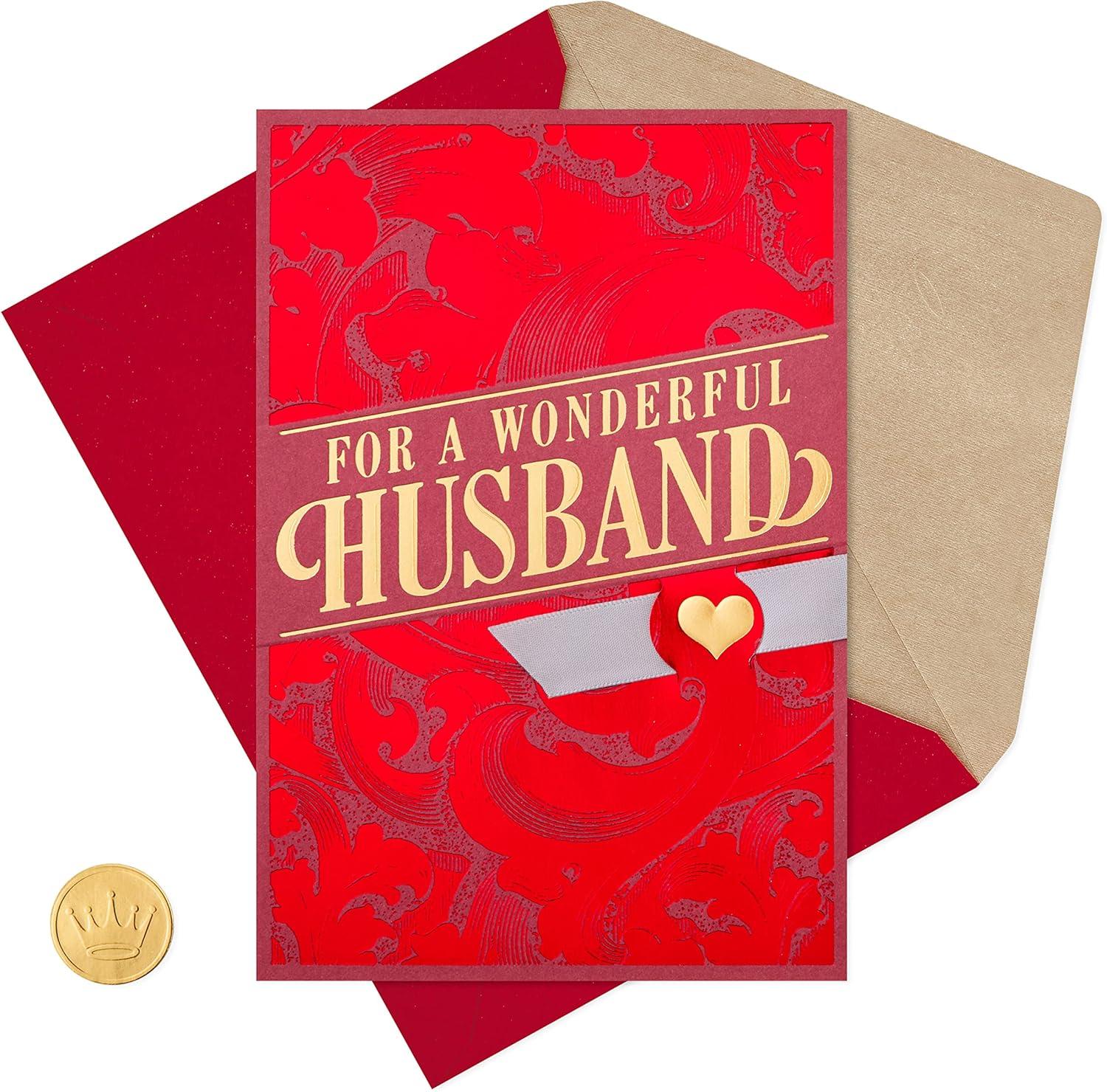 image:imageHallmark Valentines Day Card for Husband or Boyfriend Love Being in Love for Anniversary or Romantic BirthdayMulticolor
