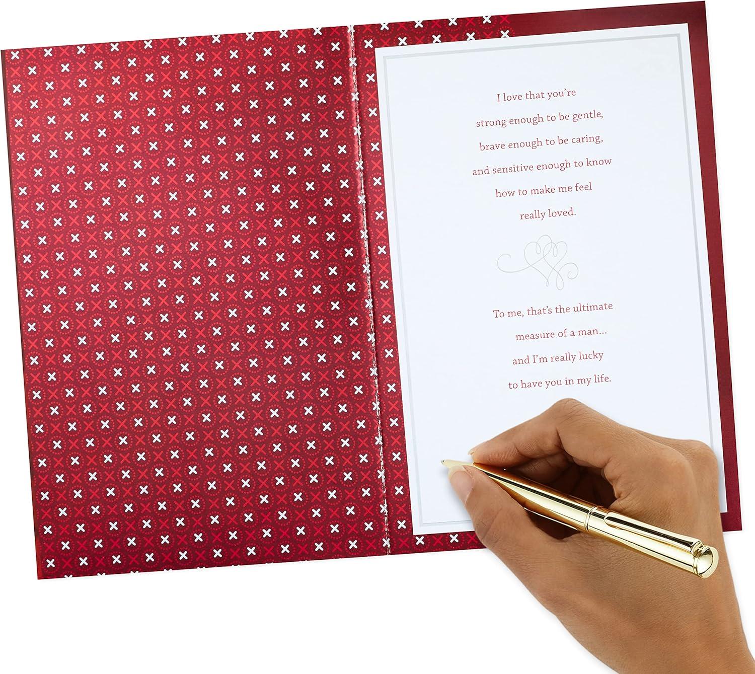 image:imageHallmark Valentines Day Card for Husband or Boyfriend Love Being in Love for Anniversary or Romantic BirthdayTwo Silver Hearts