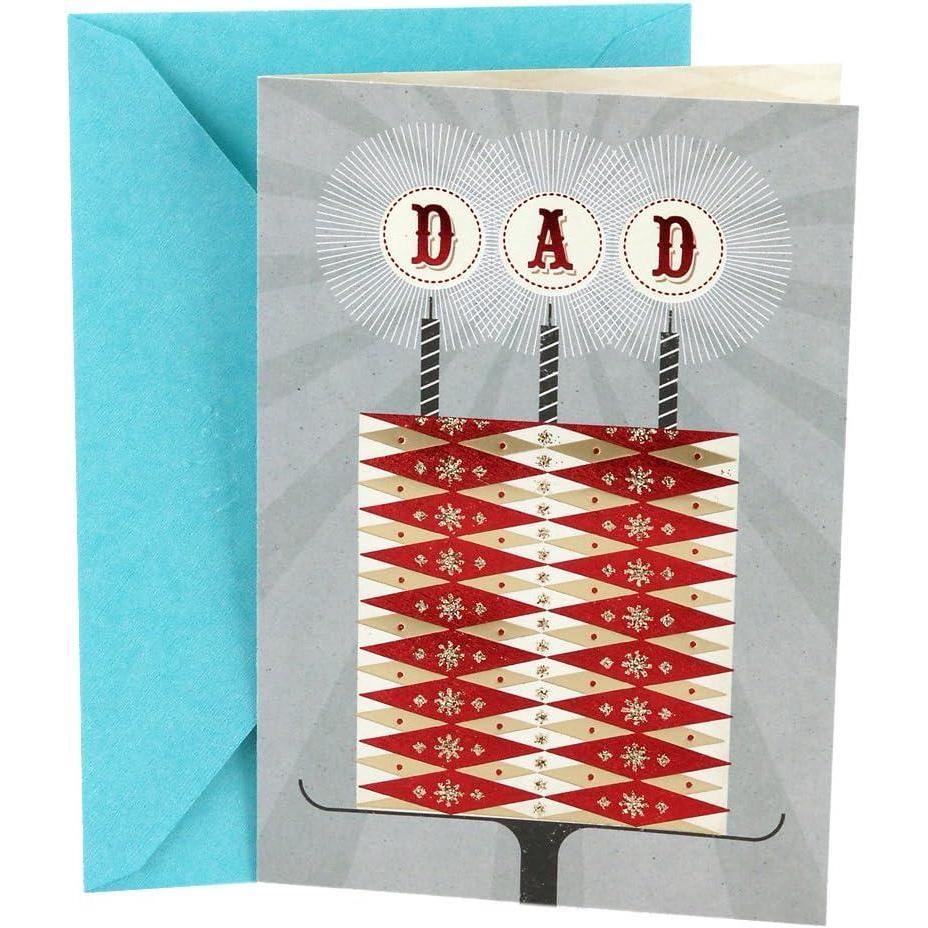 image:imageHallmark Birthday Card for Dad Cake and CandlesCake and Candles