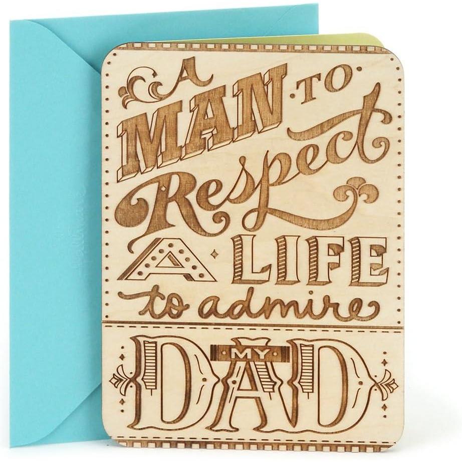 image:imageHallmark Birthday Card for Dad No Training ManualLight Brown with Light Green