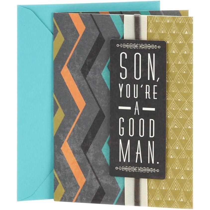 image:imageHallmark Birthday Card for Son Good Man Great Son