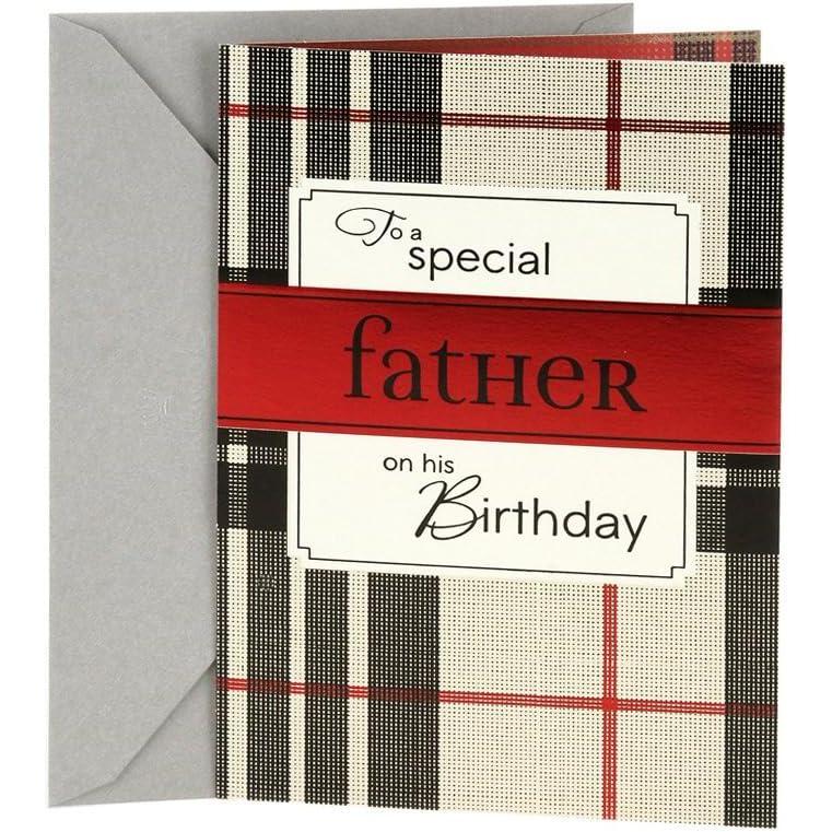 image:imageHallmark Birthday Greeting Card for Dad Wonderful ManPlaid