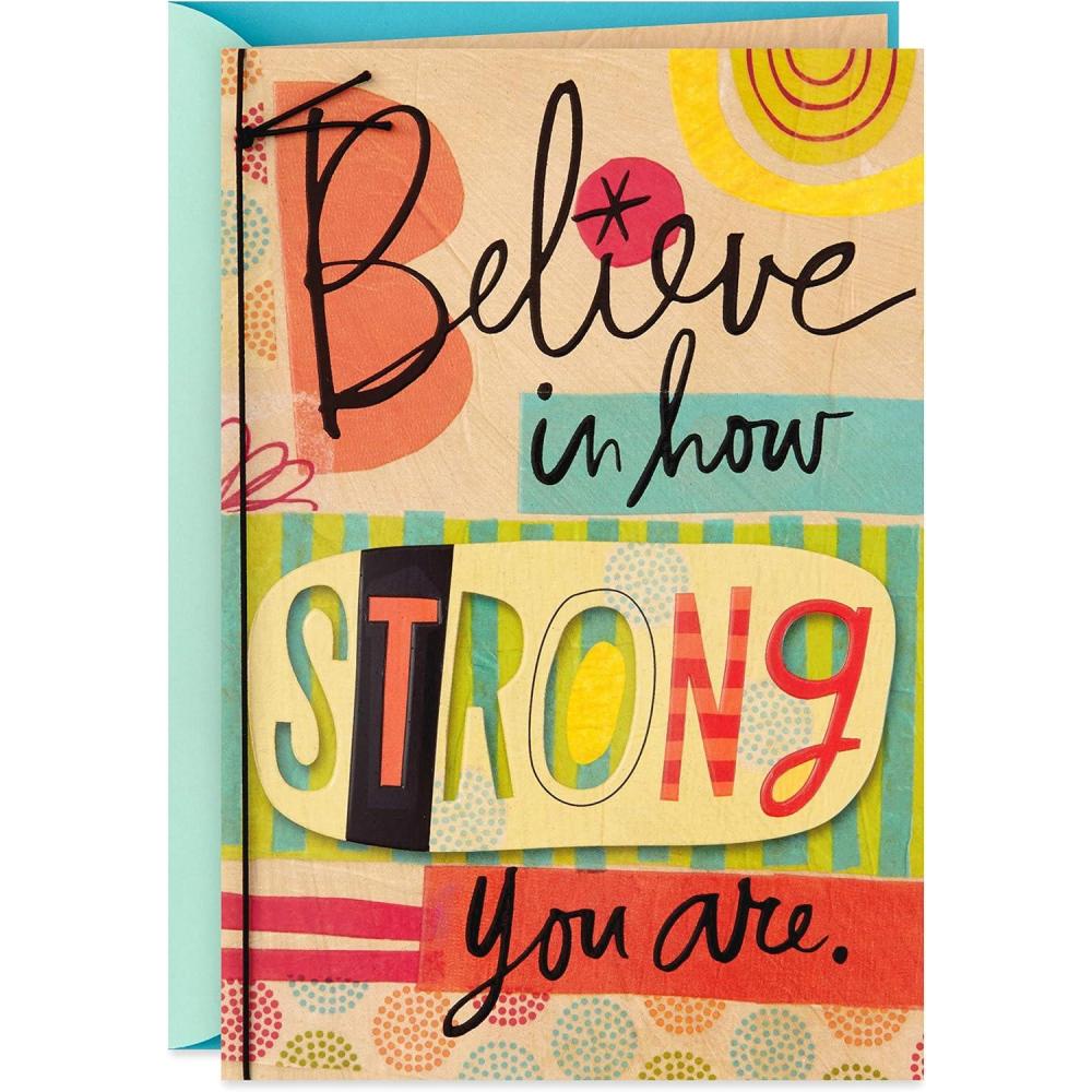 image:imageHallmark Encouragement Card Believe in How Strong You Are 0399RZB1239