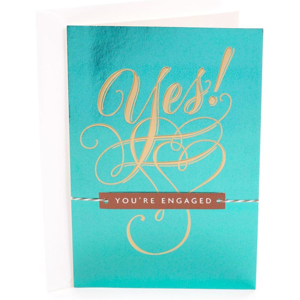 image:imageHallmark Engagement Congratulations Card Yes Youre EngagedYes Youre Engaged