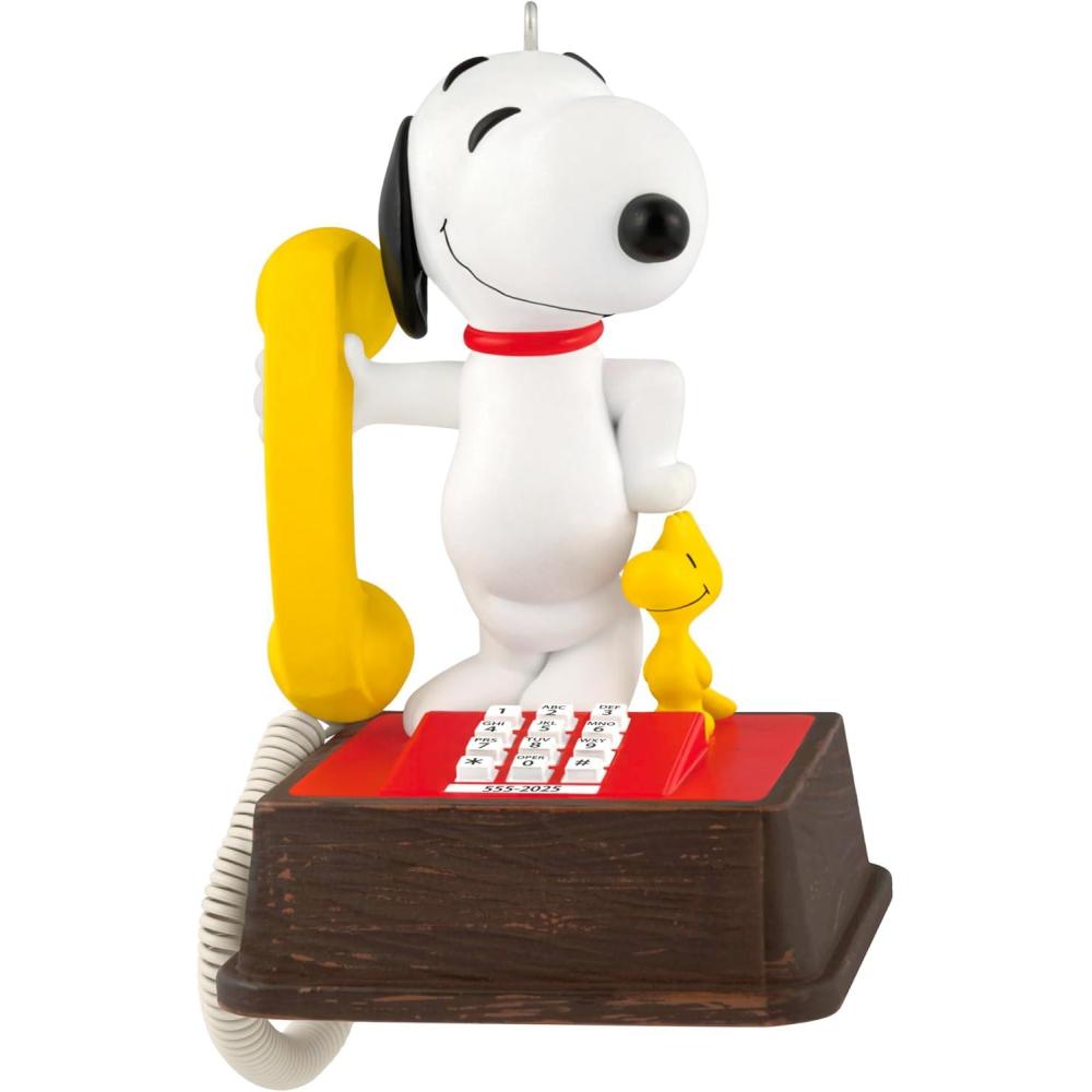 image:imageHallmark Keepsake Personalized Christmas Ornament 2025 The Peanuts Gang Sledding with Snoopy Gifts for Peanuts FansHello Snoopy