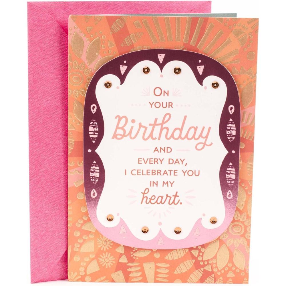 image:imageHallmark Mahogany Birthday Card for Daughter I Celebrate You