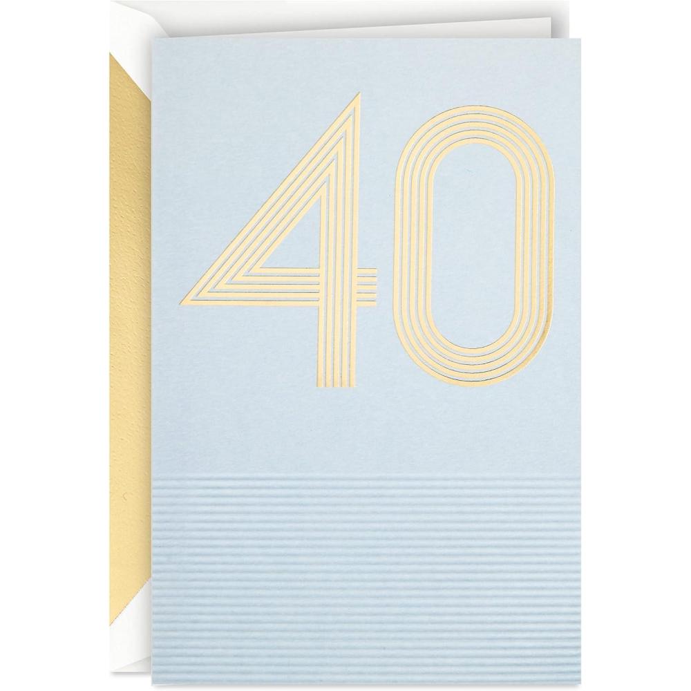 image:imageHallmark Signature 40th Birthday Card Incredible You