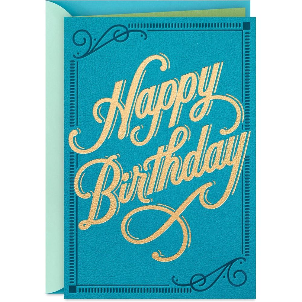 image:imageHallmark Signature Birthday Card Best Birthday EverTeal