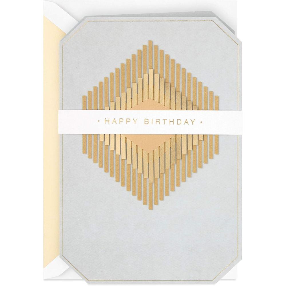 image:imageHallmark Signature Birthday Card Gold DiamondsGold Diamonds