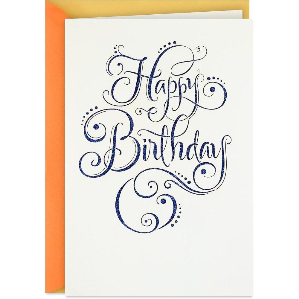 image:imageHallmark Signature Birthday Card Gold DiamondsGood Times