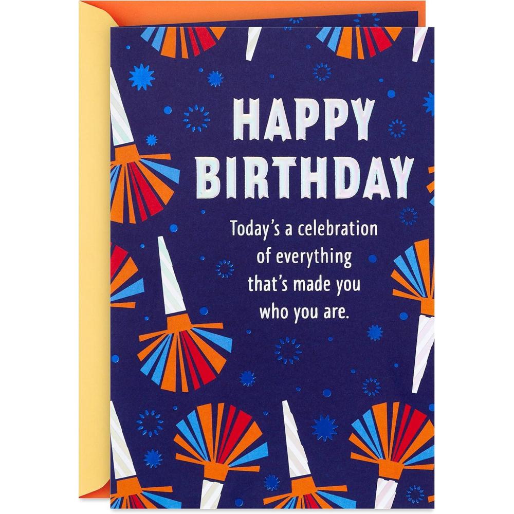 image:imageHallmark Signature Birthday Card Happy SprinklesParty Blowers