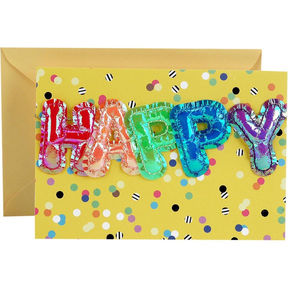 image:imageHallmark Signature Birthday Card Mylar Balloons 799RZH1060Mylar Balloons