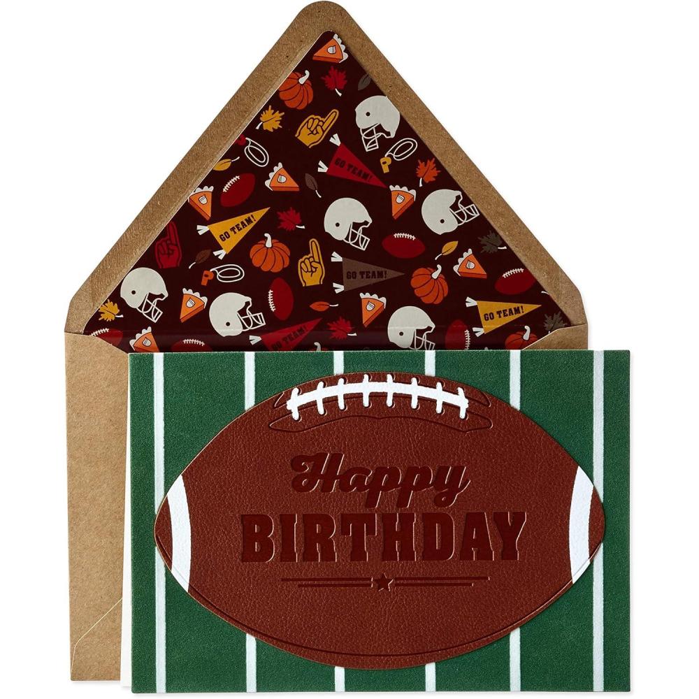 image:imageHallmark Signature Birthday Card for Him Football 599RZH1076Football