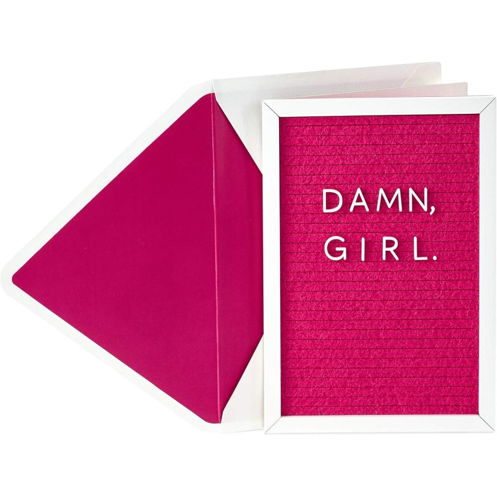 image:imageHallmark Signature Birthday Card for Women Damn Girl Letter BoardDamn Girl Letter Board