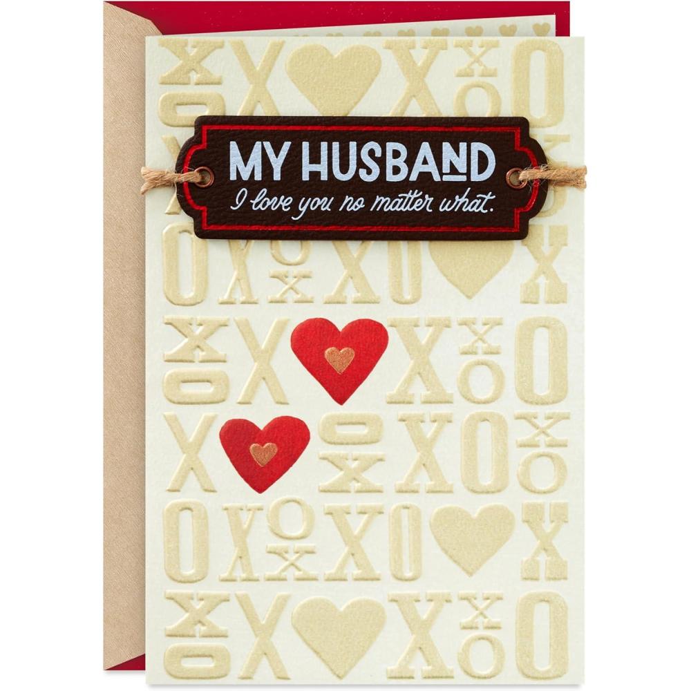 image:imageHallmark Valentines Day Card for Husband or Boyfriend Love Being in Love for Anniversary or Romantic BirthdayLove You No Matter What