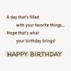 Hallmark Birthday Card (Envelope with Confetti)(Green)