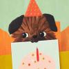 Hallmark Birthday Card (Envelope with Confetti)(Green)