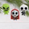 Hallmark Disney Tim Burton’s The Nightmare Before Christmas Series 3 Mystery Christmas Ornaments, Shatterproof, Set of 2, Gifts for Disney Fans