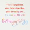 Hallmark Engagement Congratulations Card (Yes! You’re Engaged)(Here for It)