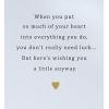 Hallmark Good Luck Card (Horseshoe)