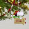 Hallmark Keepsake Personalized Christmas Ornament 2025, The Peanuts Gang Sledding with Snoopy, Gifts for Peanuts Fans(Sledding with Snoopy)