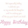 Hallmark Mahogany Birthday Card for Daughter (I Celebrate You)