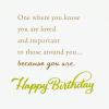 Hallmark Signature Birthday Card, Dachshund in Sweater (Happy All Day Long!) for Dog Mom, Dog Dad(Live Well)