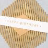 Hallmark Signature Birthday Card (Gold Diamonds)(Gold Diamonds)