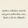 Hallmark Signature Birthday Card (Gold Diamonds)(Wiser  Bolder  Smarter)