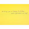 Hallmark Signature Birthday Card (Happy Sprinkles)(Happy Sprinkles)