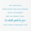 Hallmark Signature Birthday Card for Him (Football) (599RZH1076)(The Day Is All Yours)